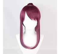 ydound 2022 Parrucche for Cosplay di Giochi Anime, LOL Kda.Parrucca Akali, for Accessori for Oggetti di Scena for Feste di Halloween con Cappuccio for Parrucca Gratuito