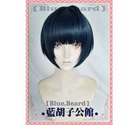 ydound 2022 Persona 5 takemi Tae Corto Parrucca di Colore Misto Capelli Cosplay Capelli Halloween p5 Blu Nero