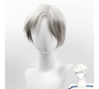 ydound 2022 Yuri! sopra Ghiaccio Yuri su Ice Yuri Plisetsky Parrucca Cosplay Rambut Sintetis Kualitas Tinggi Parrucca Anime Cos