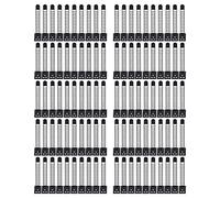 YDRESMI 100pcs Clip di gestione dei cavi adesivi Clip regolabili per cinghiali Nylon Crampe per fili Organizzatore Strong Fixation Office (Nero)