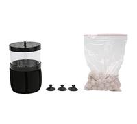 YDRESMI Acquario Filtro a contenitore Mini Quiet 3 in 1 Oxygenazione Pneumatica Fish Filter Filtro Pompa di pesce ornamentale Fry Fry