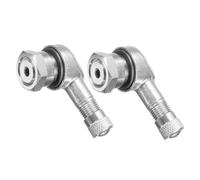 YDSTNiu 2 Pezzi Valvola Pneumatico Moto per 120/80-18 M/C TT 62S | Adattatore Valvola Angolata Beccucci Valvole Pneumatici
