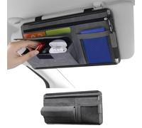 YDSTNiu Organizer Parasole Auto per Lancia Ypsilon 2026 2025 2024 | Pratico Spazio Multifunzionale per l'Interno del Veicolo sulle Alette Parasole