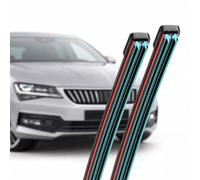 YDSTNiu Spazzole tergicristallo per Lancia Ypsilon 2011-2025 | Gomma Silicone 6 Strati, Anti-Strisce Aerodinamico & 53dB Silenzioso per Autostrada e Pioggia, Attacco a U