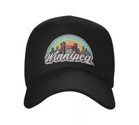 YDTANWJUH Cappello da Baseball retrò della Città di Winnipeg Cappello da Spiaggia Cappello Invernale da Designer Dropshipping Femmina Uomo