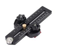 YDuupxe Binario di Guida Regolabile per da Tavolo Sottile, Lega di Alluminio, Taglio Rapido Sicuro per Fresatrici a Nastro Fino a 8 Pollici, Ideale per Progetti di Lavorazione del Legno