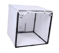 YDuupxe Cabina Spray per Aerografo Spray per Vernice Spray Portatile Dipinto di Pittura Tenda Staccabile per lo Studio Garage 75x75x75cm