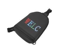 YDuupxe con Display a LED e Tracolla Regolabile con Schermo Programmabile, Zaino in Tessuto Oxford per Spostamenti in Viaggio in Bicicletta