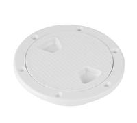 YDuupxe Coperchio per Boccaporto di Coperta in ABS Marino, Coperchio di Ispezione Sigillato con O-ring Resistente Alle Intemperie per Barca e Yacht, con Design (4 pollici (ID 102 mm, spessore 3,8 mm))