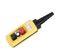 YDuupxe di Interruttori di Comando a Sospensione per Gru di Sollevamento Controller di Sollevamento, Stazione di Pulsanti con Arresto di Emergenza, per Rimorchio con Cassone Ribaltabile Industriale