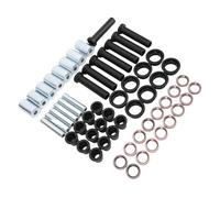 YDuupxe Kit Boccole Braccio Posteriore, Metallo per Modelli 4x4 | Costruzione in Metallo, Boccole per Albero di Controllo, Riparazione Sospensioni Fuoristrada, Compatibile con Sportsman 500