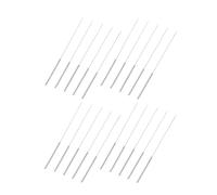 YDuupxe Kit di Pulizia Ugelli Stampante 3D 20 Pezzi Aghi 0,4 Mm Strumenti di Manutenzione in Acciaio Inossidabile con Spazzola in Rame, Detergente per Stampe e Pinzette per Spazzolatura Ugelli