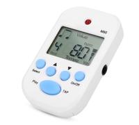 YDuupxe Metronomo per Chitarra Mini Tempo Pianoforte Digitale Beat Tap M50 Altoparlante Multifunzionale con Clamp/Holder per Accordi Jack per Auricolari Portatile Dispositivo Musicale Timer, Test