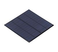 YDuupxe Mini Modulo Batteria Pannello Solare, Polisilicio, Alta Efficienza di Conversione, Ideale per Giocattoli Solari, Luci Paesaggistiche, 3 W DC 12 V 5,7 Pollici X 5,7 Pollici
