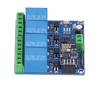 YDuupxe Modulo relè WiFi, Dispositivo Smart Home Ad Alte Prestazioni con Controllo a 4 e Design Compatto per l'automazione Domestica (12V)