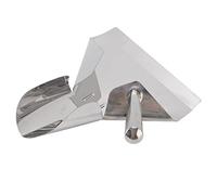 YDuupxe Pala per Patatine Fritte in Acciaio Inossidabile con Manico Antiscottatura per un'efficiente Distribuzione del Cibo Nei Cinema e Nei Buffet