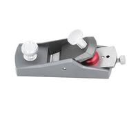 YDuupxe Pialla Piccola per Rifinitura, Pialla a Mano per Legno in Lega di Alluminio con Spessore Regolabile, Lame di Precisione in Acciaio VG10 per la Lavorazione del Legno, Ideale per