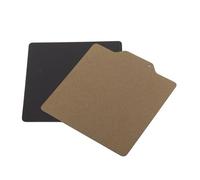 YDuupxe Piastra di Costruzione Magnetica in Acciaio per Molle, Foglio Rivestito PEI su Entrambi i Lati, Forte Adesione, Stampa Satinata per Stampanti 3D Compatibili con