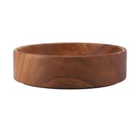 YDuupxe Piatto da Portata, Vassoio per Snack in Legno, Porta Dessert Riutilizzabile per Biscotti Alla Frutta per Feste in Casa in Campeggio (Rotondo di piccole dimensioni)