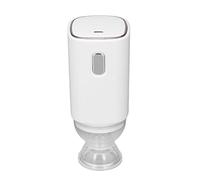 YDuupxe Pompa per Sacco a Vuoto Automatica Sacchetti Ricaricabili USB, Forte Assorbimento, una Chiave, Ampia Applicazione, Custodia in ABS, Portatile, Portatile Viaggio,