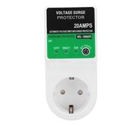 YDuupxe Protettore di Tensione con Protezione Sovratensione e Sottotensione 20 A 220 V Misurazione Inferiore all'1% Ritardo 30 Secondi per Condizionatori e Apparecchiature Sensibili