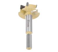 YDuupxe Punta per Alesatura per Cerniera da 35 Mm, Taglierina per Fori con Punta in Carburo e Fondo Piatto per Forature Precise su Legno e Plastica in Mobili e Progetti Fai da Te