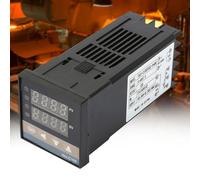 YDuupxe REX C100 Termoregolatore Digitale per Fermentazione con Termocoppia Tipo K, Set 3 Pezzi e Affidabile, Buona sensibilità e Precisione, Alimentazione 110-240 V, Display LED