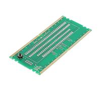 YDuupxe Scheda Tester per Slot di Memoria con Luce LED Scheda di Test Memoria Desktop DDR5, più Efficiente e Facile Usare Tester per Slot RAM DDR5 LED PCB per Riparazione Madre, Senza (GREEN)