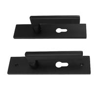 YDuupxe Set Maniglie per Porta Anteriore in Lega di Alluminio, Serratura a Leva d'ingresso Elegante e Resistente con Rivestimento Antiossidante, Ideale per la Sicurezza della Casa e della Stanza