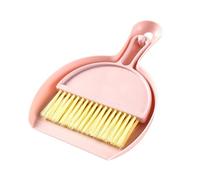 YDuupxe Set Mini Paletta Scopa da Scrivania Compatta, Pratica Paletta Pulizia Rapida, Ideale per Tastiera e Piccoli Spazi (PINK)