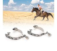 YDuupxe Speroni per Stivali da Cavallo, Speroni per, Stivali da Cavallo per l'addestramento del Cavallo Equestr
