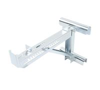 YDuupxe Staffa per Jack Distanziatore per Scala, Supporto in Metallo per Gradini Rotondi o a Forma di D, Migliora la stabilità e il Comfort per Progetti di Miglioramento della Casa