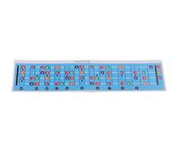 YDuupxe Tabella delle Note per Basso A 4 Corde con Codice Colore Facile Apprendimento Standard E A D E G Accordatura per Principianti E Pratica Avanzata Strumento di Teoria Musicale
