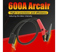 YDuupxe Torcia per Scriccatura Ad in Carbonio 600A Torcia Ad Aria da 150 Cm per Rimozione Difetti di Saldatura Scriccatura di Radici e Scanalatura di Metalli