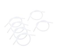 YDuupxe Tubi per il Latte da 6 Pezzi con 3 Connettori, Set di Tubi per il Latte in Silicone Flessibile Durevole da 38 Cm di Ricambio per Macchine da caffè Jura