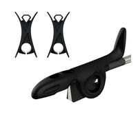 YDVGERTH Accessori per Violino Pinza per Arco per Violino Pinza per Arco per Principianti Viola Supporto per Arco Dritto Accessori per Supporto per Arco(Black)