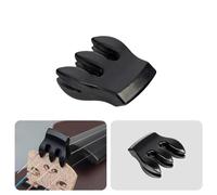 YDVGERTH Accessori per Violino Sordina per Violino A 3 Punte Silenziatore per Violino Sordina per Violino Sordina per Pratica Durevole Parti di Violino Accessori(Black)