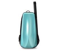 YDVGERTH Custodia del Violino Custodia per Violino Parte Anteriore in PC Composito Borsa da Viaggio Resistente con Tubo dell'Arco Rimovibile Misura 4/4-3/4 Doppio Spazio(Sky Blue)