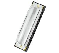 YDVGERTH Strumento Maggiore per Arpa Blues con Armonica diatonica a 10 Fori a Passo Standard Set di Armonica (Color : A)