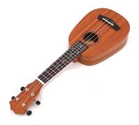 YDVGERTH Ukulele Ukulele da 21 Pollici A Forma di Ananas Ukulele Tenore Sapele Ukulele 4 Corde in Nylon Tastiera in Palissandro