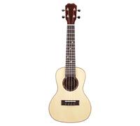 YDVGERTH Ukulele Ukulele di Alta qualità con Impiallacciatura di Abete Rosso Lavorazione Dell'ukulele in Palissandro E Sensazione di Suono(23 inch)