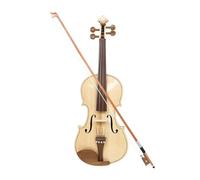 YDVGERTH Violino 4/4 Violino Violino A Strisce d'Acero Set con Custodia Arco Violino per Principianti Professionisti Strumento A Corde
