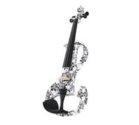 YDVGERTH Violino Violino Elettrico 4/4 Modello Unico con Corpo in Abete Massiccio Telaio in ABS Adatto A Principianti E Violinisti