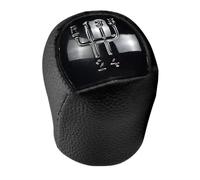 YDXHERTA Pomello Del Cambio Manuale A 5 Velocità Per Renault Per Kangoo 2006-2008 Per Dacia Per Logan 2004-2012 Plastica ABS E Pelle PU Aggiornamento Degli Interni(Black)
