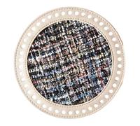 YDYAENIO Base Pu per Borse Inserto for Cuscino con Base Sagomata all'Uncinetto for Borsetta Design Rotondo for la Realizzazione di borsette(6)