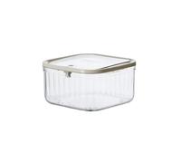 YDYAENIO Contenitore Detersivo Capsule per Bucato 1 Mini Organizer da scrivania Trasparente Impermeabile, Contenitore for Capsule di detersivo for bucato, smacchiatore(White-S)
