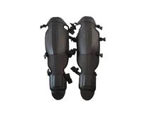 YDYAENIO Ginocchiere 2 pezzi di ginocchiere da giardinaggio for donne e uomini, protezioni for le gambe, parastinchi for lavori potatura, piastrellatura(Black Long-64x22cm)