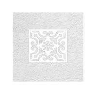 YDYAENIO Grande Stencil Geometrico da Parete 40-80 cm, Modello Art Déco Riutilizzabile for Effetti Decorativi di Pittura su Piastrelle e Stucco.(XXL 40cmX80cm - B)