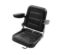 YDYAENIO Sedile Trattore Sedile Universale Pieghevole for Carrello elevatore, Sedile for Trattore, bracciolo Posteriore Regolabile in angolazione, for Escavatore, minipala, Tosaerba