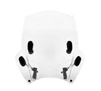 YDYBDA Parabrezza Universale per Moto Copri Parabrezza Schermo con Lente fumé Deflettore Motociclette per R1150R R1200R S1000R